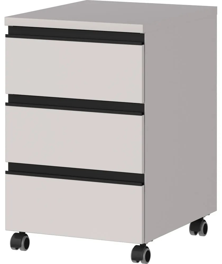 Armadietto color crema su ruote 40x63x50 cm Bedano – Germania