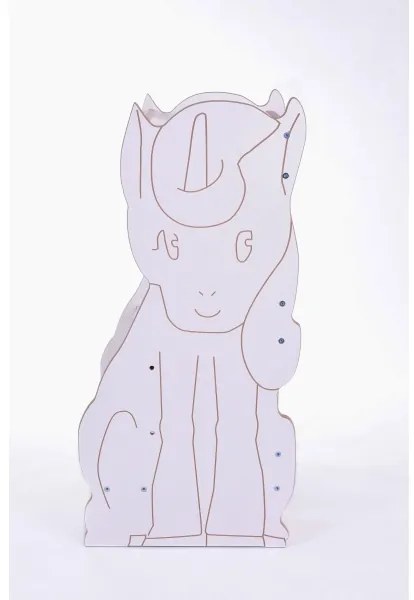 Torre d'apprendimento UNICORN bianca