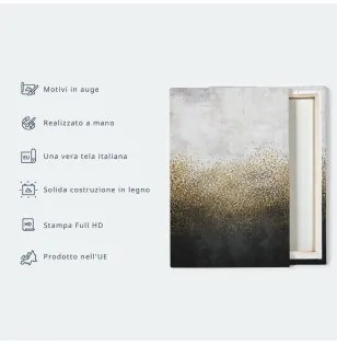Quadro - Inscriptions: Home Sweet Home (1 Part) Vertical Su tela italiana 60x90