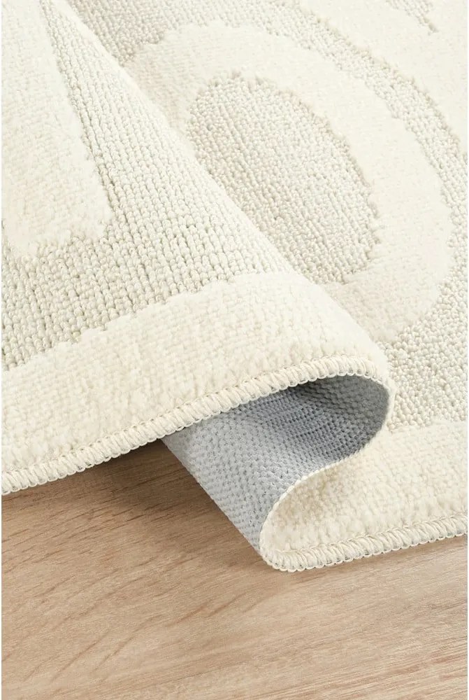 Tappetino per il bagno color crema 60x100 cm Enjoy – Foutastic