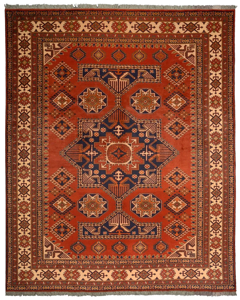 Turkmen Tappeto orientale 300x250 Beige (Afghanistan) Annodato A Mano