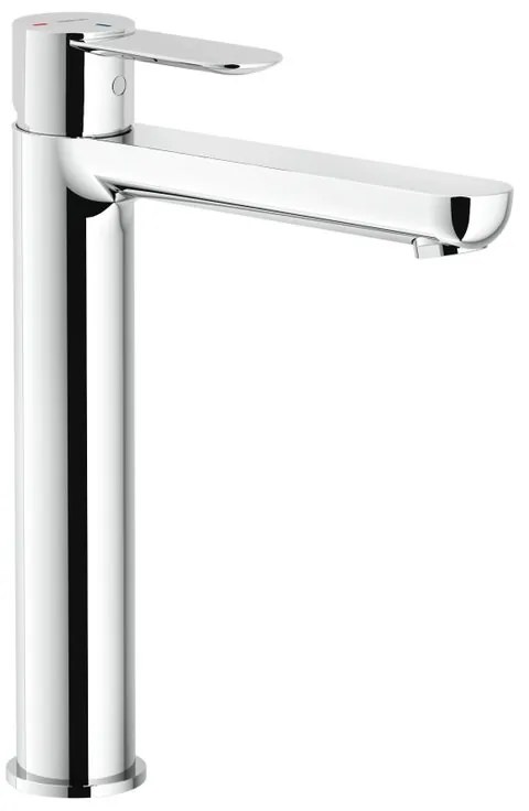 Rubinetto per lavabo ABX cromato lucido NOBILI H 26.8 cm