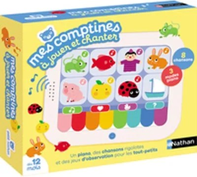 Gioco da Tavolo Nathan Mes comptines a jouer et a chanter