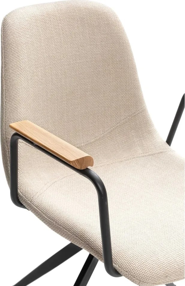 Set di sedie da pranzo beige 2 pz Tali - Marckeric