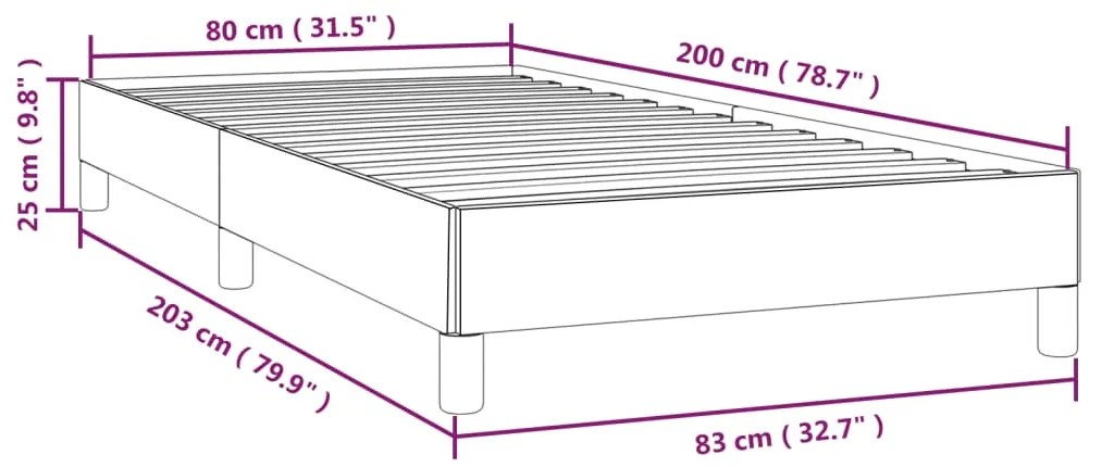 Giroletto Grigio Tortora 80x200 cm in Tessuto