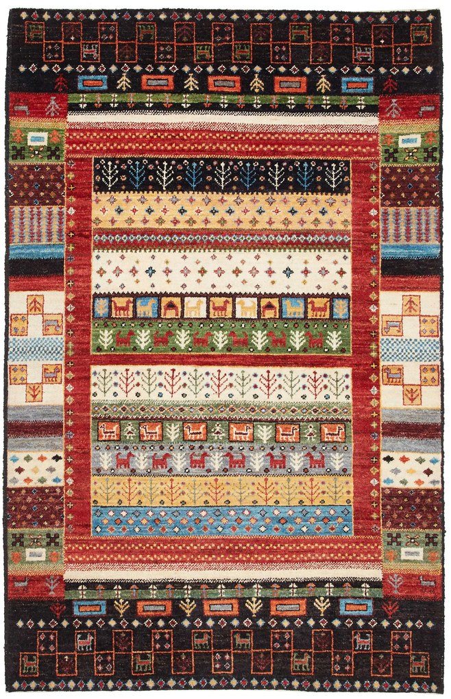 Loribaft Tappeto 190x120 (Pakistan) Annodato A Mano
