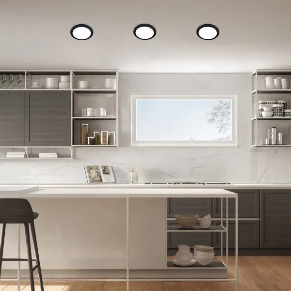 Rabalux 71241 - Lampada LED da incasso SHAUN LED/6W/230V diametro 12 cm nero