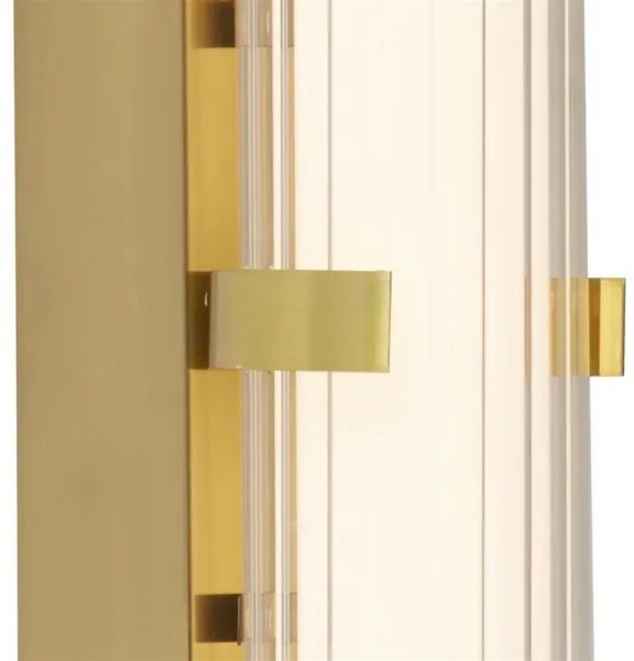 Searchlight 63125-1GO - Lampada LED da bagno CLAMP LED/18W/230V IP44 oro