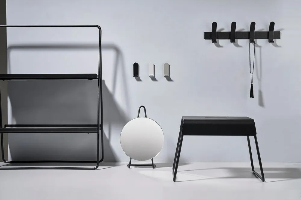 Gancio in acciaio grigio morbido A-Hook - Zone