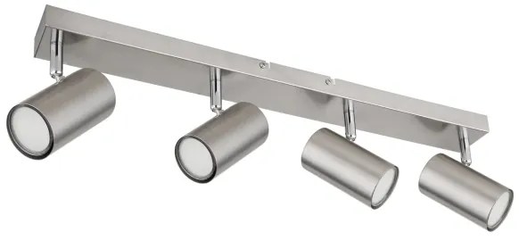 Globo 57911-4 - Faretto ROBBY 4xGU10/25W/230V cromo opaco