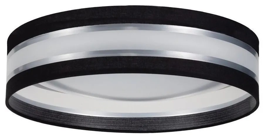 Plafoniera LED dimmerabile SMART CORAL GOLD LED/24W/230V nero/argento+ tc