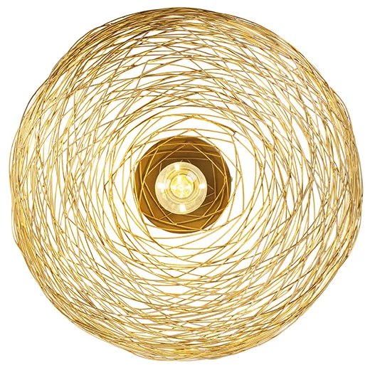 Plafoniera di design ovale oro - Sarella