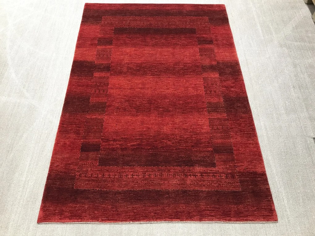 Loribaft Tappeto persiano 240 x 160 Rosso (Iran) Annodato A Mano