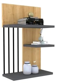 Mensola NEZMA 60x40 cm beige/antracite