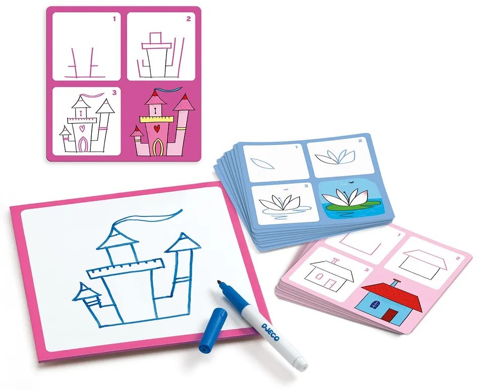 Eduludo - pittura passo dopo passo - Joséphine e amici