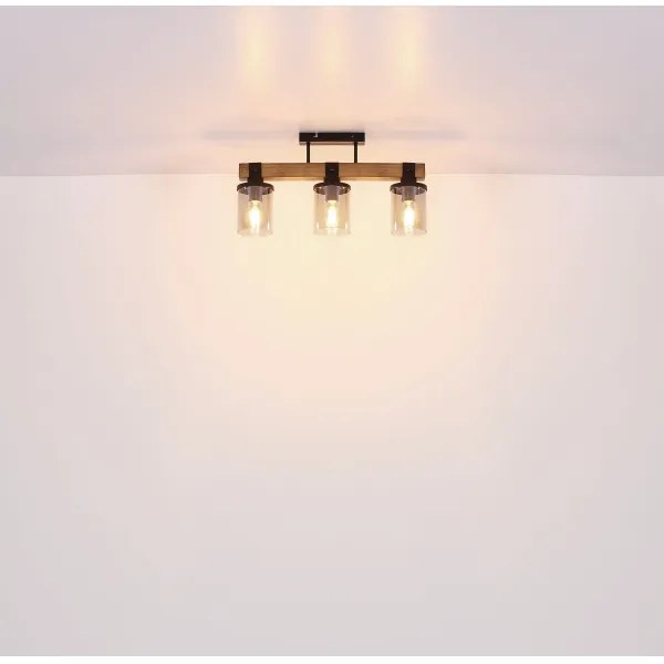 Globo 15555-3D - Lampadario a plafone LILA 3xE27/60W/230V