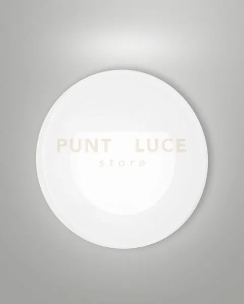 Glint segnapasso tondo led bianco ad incasso alluminio e vetro 2,2w...