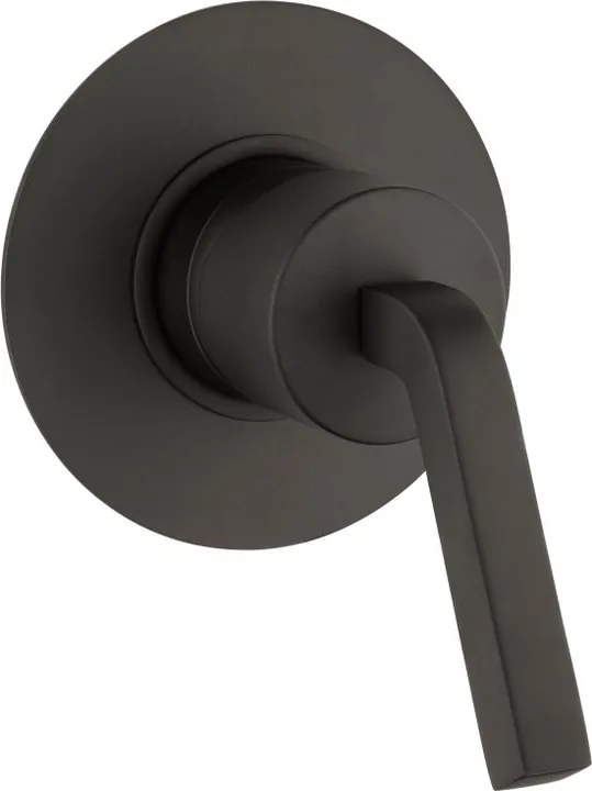 Rubinetto per doccia incasso Verbano Q nero JACUZZI RUBINETTERIA