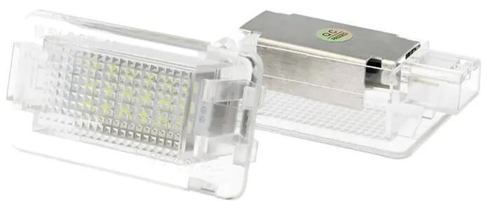 Kit Luci Bagagliaio Baule A Led Volvo XC70 S60 S80 C70 2000-2013 XC90 Dopo 2004 Bianco