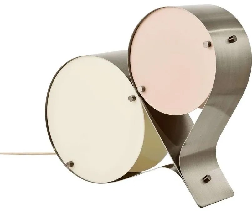 Coppia Lampada da Tavolo Bronzo Rosa/Ivory/Blush - GUBI