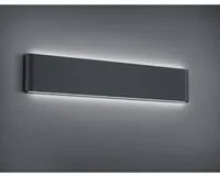 Applique Rettangolare Thames II Led Doppia Luce IP54 Antracite L46 cm Trio Lighting