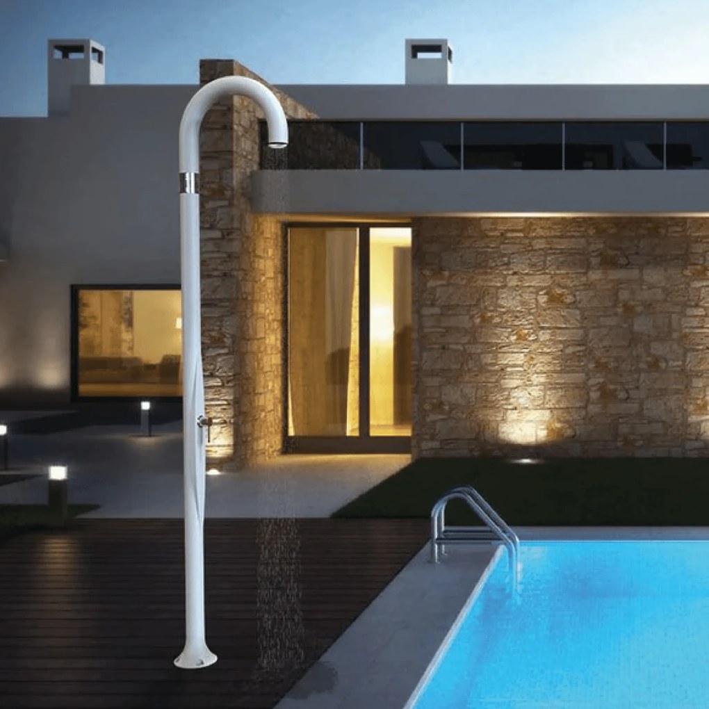 Doccia Tradizionale Per Esterno Con Soffione e Miscelatore Arkema "Funny Yin T105"