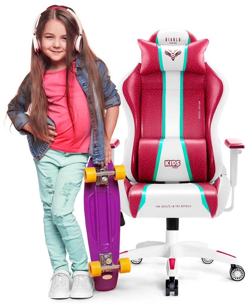 Sedia da Gaming Diablo X-One 2.0 Candy Rose: Kids Size