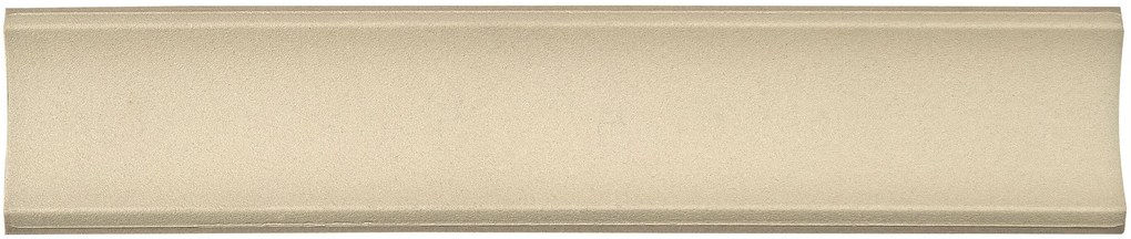 Piastrella battiscopa RACCORDO PAV/RIV in ceramica avorio L 26 x H 1.5 cm