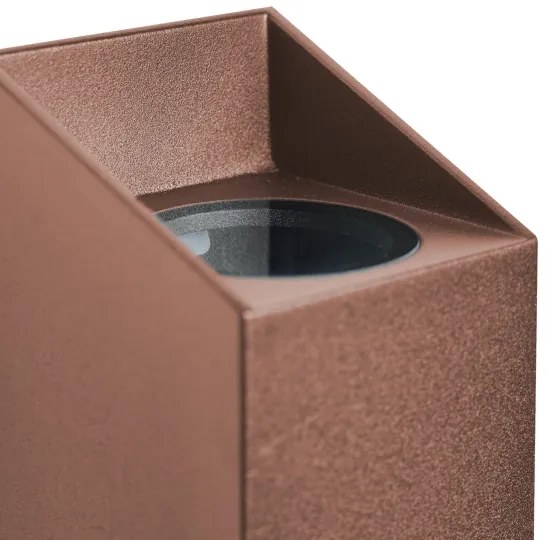 Nordlux - Applique da esterno NICO 2xGU10/35W/230V IP54 marrone