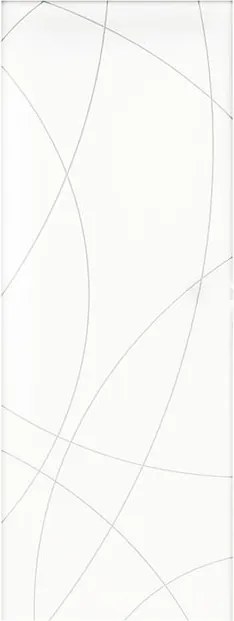 Anta per porta scorrevole Sign in mdf bianco L 93 x H 212 cm spessore 44 mm, apertura reversibile