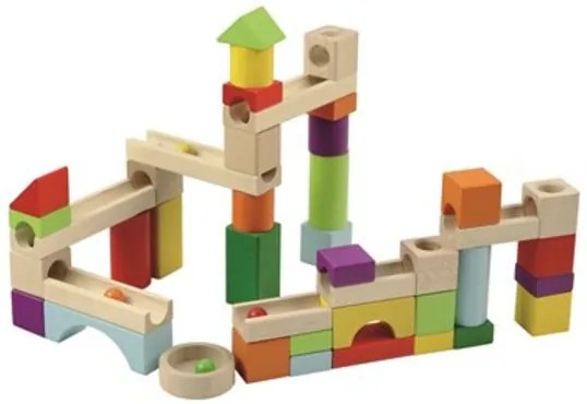 Detoa pista per biglie di legno