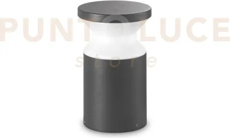 Torre paletto 1 luce attacco e27 22cm ip65 antracite
