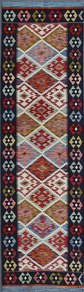 Kilim Tappeto 80 x 290 (Pakistan) Tessuto A Mano
