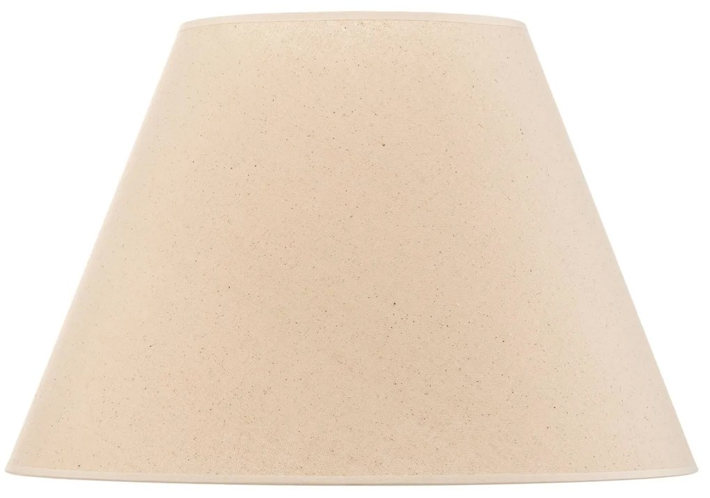 Paralume Pseudosofia per piantana beige Duolla, Tessuto / Stoffa / Seta