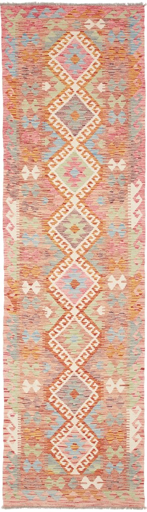 Kilim Tappeto 80x300 (Pakistan) Tessuto A Mano