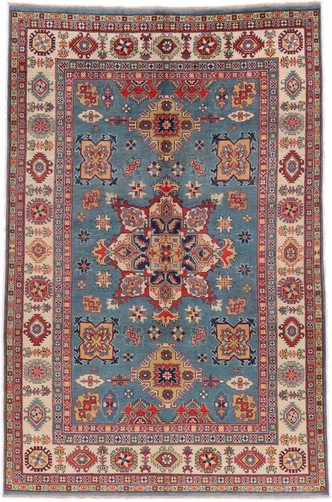 Kazak Tappeto 290x190 (Pakistan) Annodato A Mano