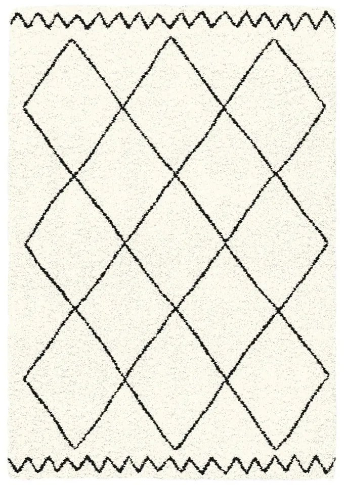 Tappeto bianco 160x230 cm Saoura – douceur d'intérieur