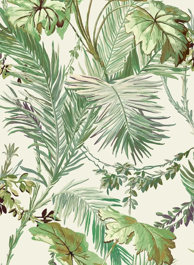 Coordonne Carta da parati Vegetable - White
