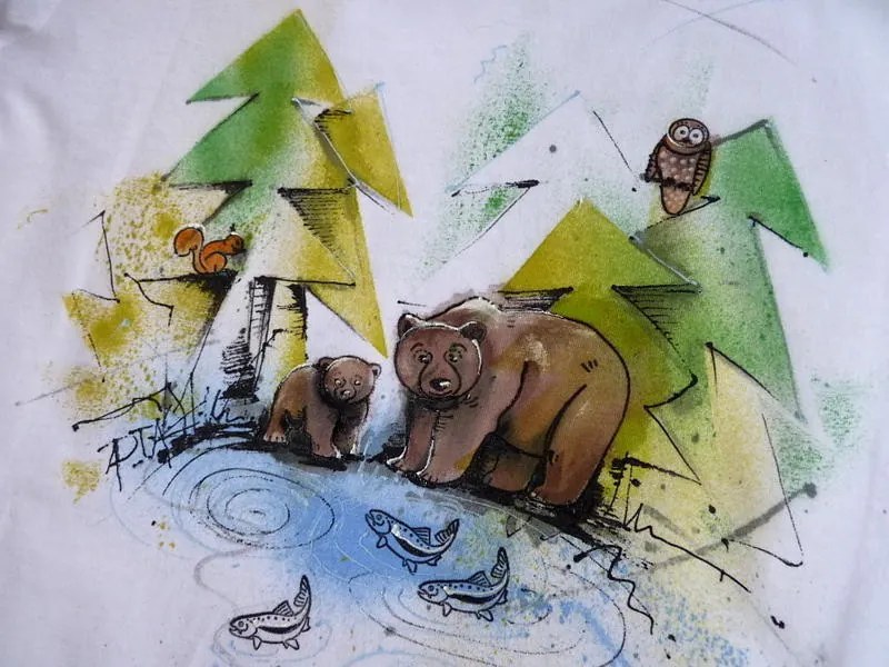 Timbri per bambini StampoMinos - Animali del bosco