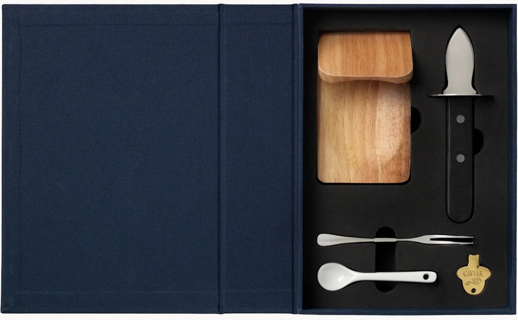 Set di accessori per ostriche e caviale The Essentials, set da 6
