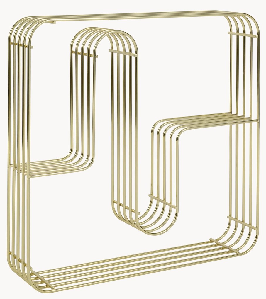 Scaffale da parete in metallo Curva