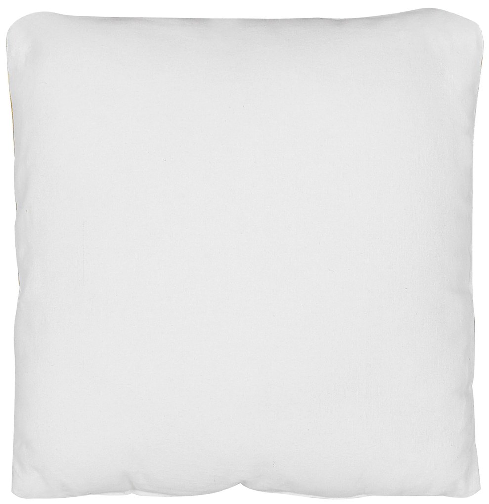 Set di 2 cuscini con stampa di orso 45 x 45 cm arancione WARANASI Beliani