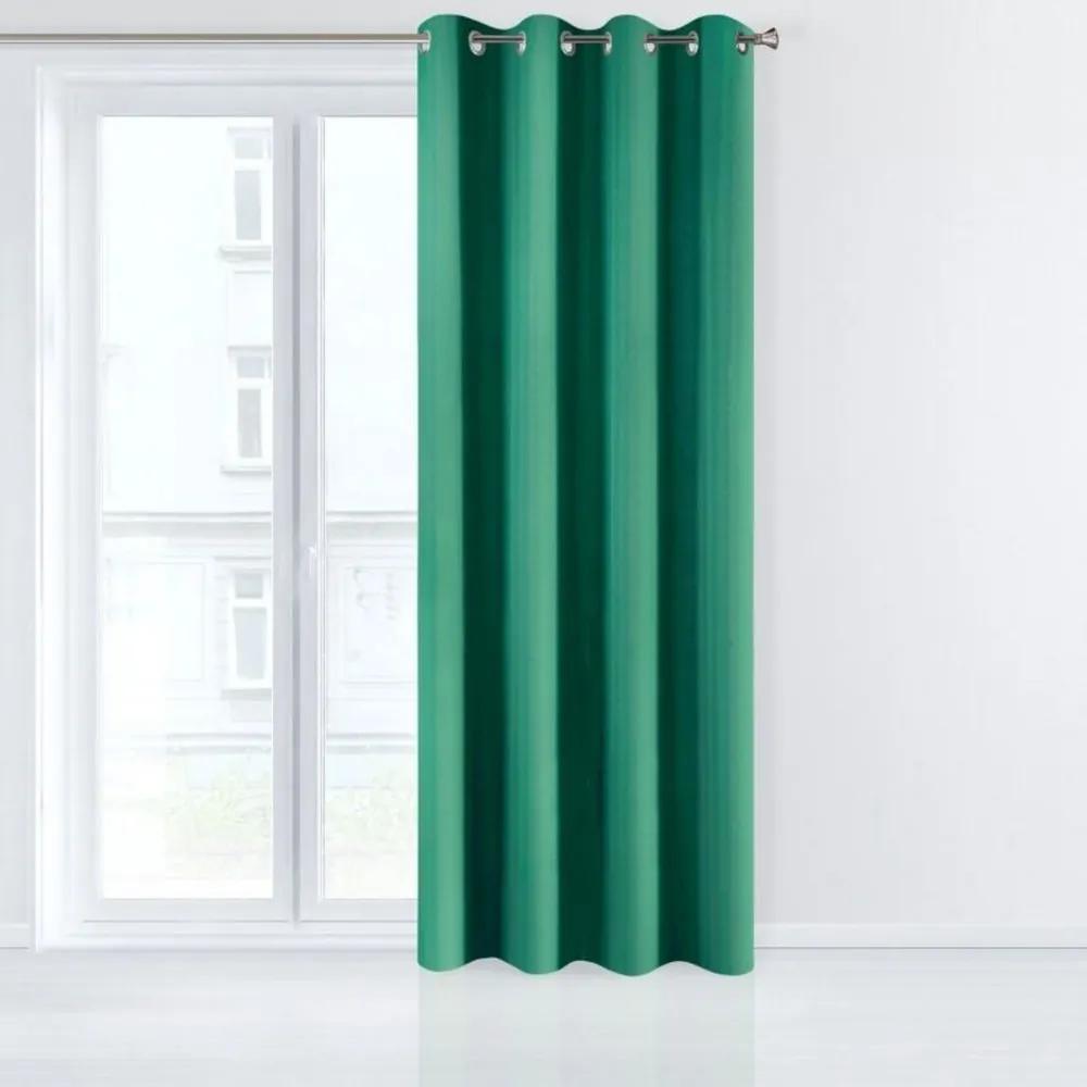Elegante tenda verde per finestra Lunghezza: 250 cm