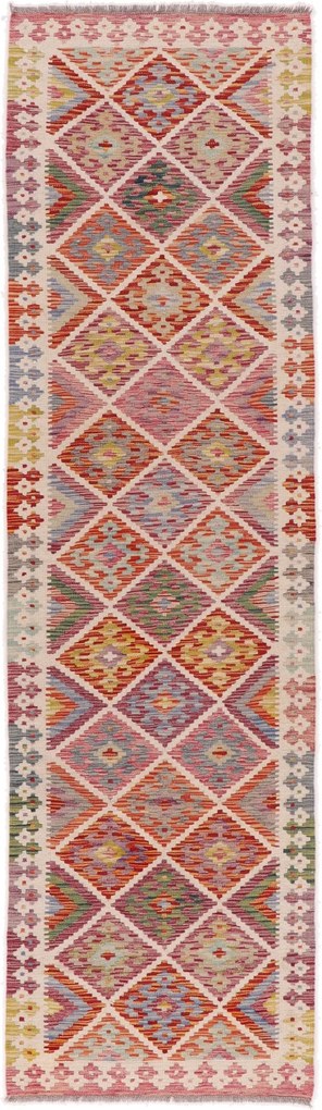 Kilim Tappeto 80 x 290 (Afghanistan) Tessuto A Mano