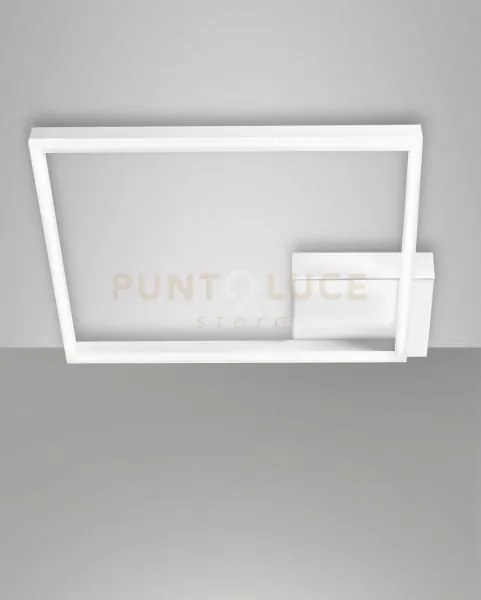 Bard plafoniera bianca a led 3000k - 39w - 3880 lm dimmerabile 45c...