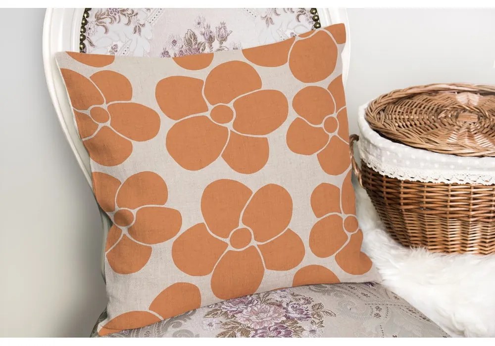 Federa decorativa 43x43 cm Orange Meadow – Mila Home