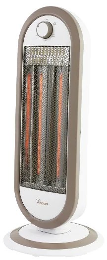 STUFA AL CARBONIO OSCILLANTE TIZZO AR4B01B RISCALDATORE AMBIENTE ELETTRICO - INTERNO BIANCO 900W