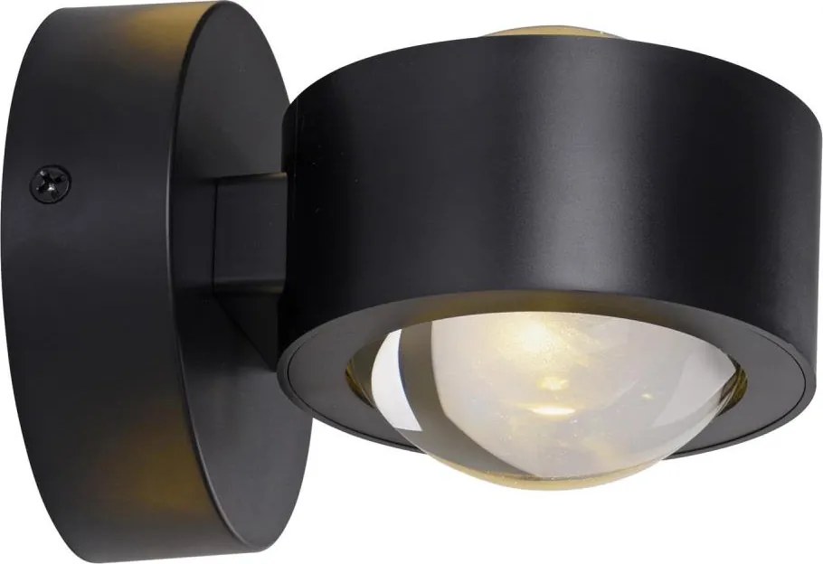 Schöner Wohnen 19331-18 - Lampada da parete LED CHIA 2xLED/2W/230V, nero