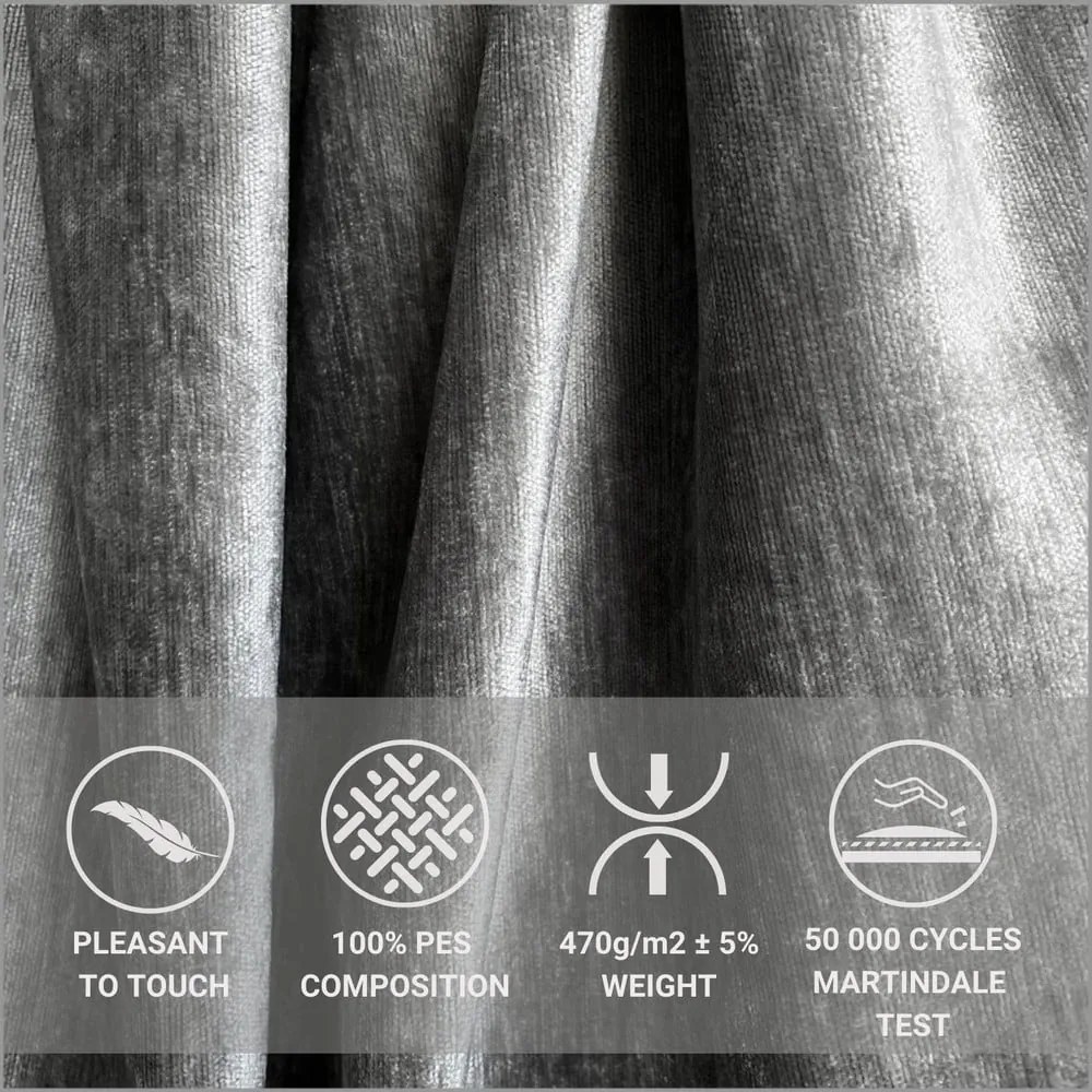 Letto matrimoniale imbottito grigio con spazio contenitivo e rete 160x200 cm Shell - Maison de Rêve