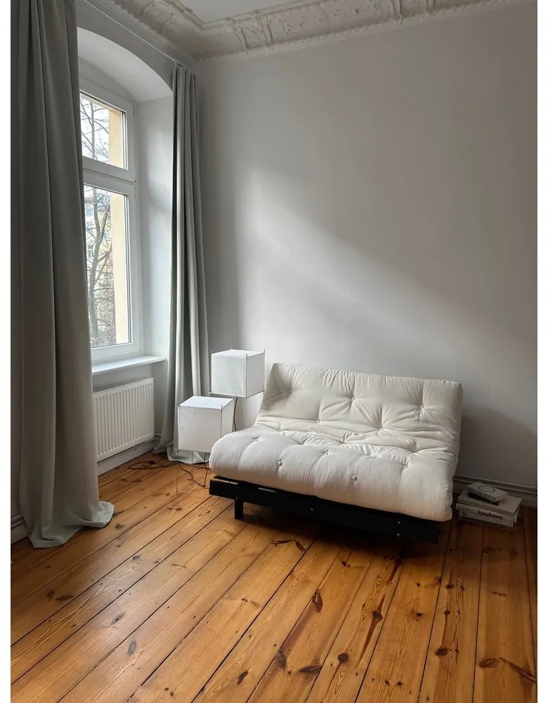 Divano letto marrone scuro 160 cm Roots Black Night - Karup Design